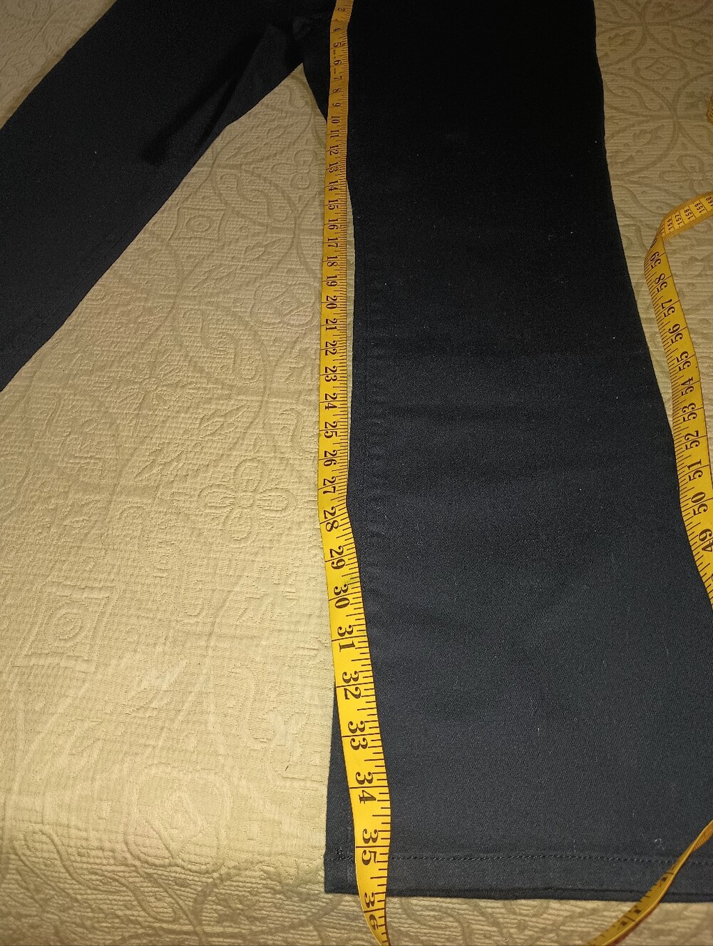 Lauren Ralph Lauren Straight Black Jeans SZ14-16 - Picture 4 of 7